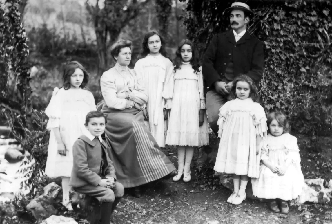 Scanned family document