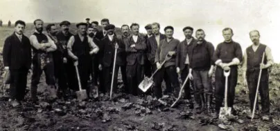 Internment camp, mums dad. 6 from right