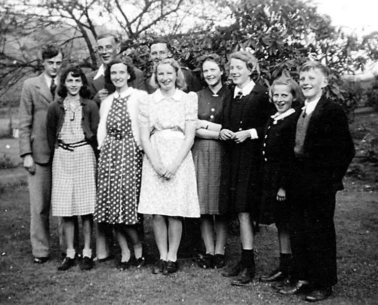 Scanned family document